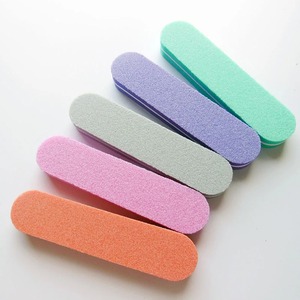 25 pièces de recharges jetables pour lime à ongles, éponge à ongles double face en verre cristal, grain 100, outil de soin des ongles réutilisable - Product Image 1