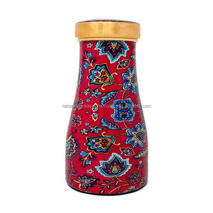 Classic Floral Pattern Pure Copper <b>Water</b> Carafe Premium Quality Copper <b>Water</b> Vessel for Drinking <b>Water</b> at Wholesale Price - Product Image 4