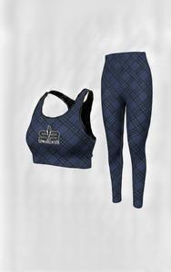 Ensemble de yoga pour femmes, meilleure qualité, texture unie, impression numérique, 2 pièces, respirant, taille haute - Product Image 3