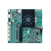 Carte mère de routeur pare-feu de sécurité réseau industriel Mini-ITX YXIPC RUT60R Intel Celeron J6412 4x Intel 2.5GbE LAN 12V DC