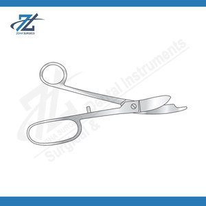 กรรไกรตัดเฝือก 240 มม. สแตนเลสสตีล สำหรับศัลยกรรมกระดูกและข้อ ยี่ห้อ Guys Plaster Shears ผลิตในปากีสถาน - Product Image 3