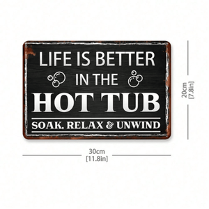 CIFbuy 8x12 Inch Vintage Rustic Aluminum Sign Wooden <b>Wall</b> <b>Decor</b> for TikTok for Temu Pick up Service 20.3x30.5cm - Product Image 2