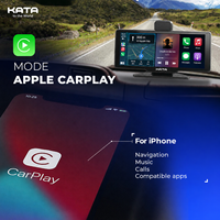 KATA MH01 Layar Mobil Pintar All-in-One Nirkabel Apple CarPlay Android Auto GPS Navigasi Monitor Untuk VinFast Minio Hijau