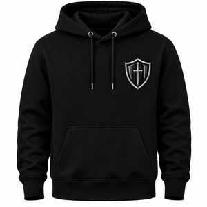 2026 Premium Embroidery Hoodie <b>Men's</b> Custom Embroidered Emblem Logo Heavyweight GSM Cotton thick Unisex Oversized Puff Printing - Product Image 3