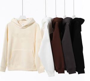 Pulls à capuche pour hommes en molleton 100% coton, disponibles en différentes couleurs, avec poche, respirants et à séchage rapide, dernier design, vente chaude - Product Image 1