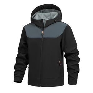 Chaqueta Softshell Impermeable, Cortavientos y Transpirable para Hombre, Estilo Casual, Invierno, con Cierre, Ecológica -TEX, Venta al Por Mayor - Product Image 2