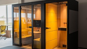 Silent Room M Medium Office Meeting Pod for 2 People with Fabric Walls - Product Image 4