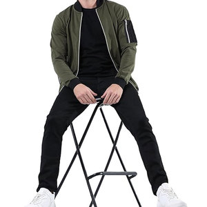 Nueva Chaqueta Bomber Elegante para Hombre, Chaqueta Bomber Transpirable Personalizada para Hombre, Chaqueta Bomber Extra Grande para Hombre - Product Image 6