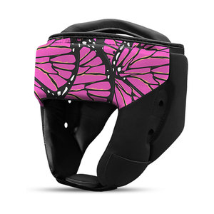 Protector de Cabeza Ligero de PVC y Cuero Venomous Butterfly Pro Training, Transpirable, con Acolchado Reforzado, Protección Completa para la Cabeza - Product Image 2