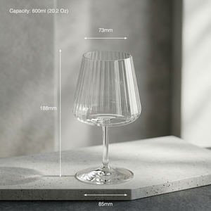 [Holar] Vasos de Vino de Plástico Reutilizables de 20 oz con Claridad Similar al Vidrio, Hechos en Taiwán, para Bodas, Aniversarios y Hostelería - Product Image 3