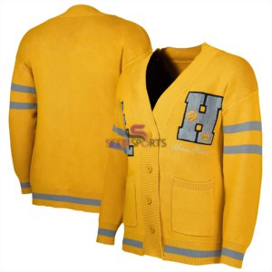Blue White School College <b>Cardigan</b> <b>Sweater</b> Cotton <b>Cardigan</b> <b>Sweater</b> Cotton Fabric Outerwear Comfortable Daily Wear Clothing - Product Image 2