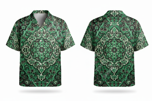 Camisa de Vestir con Botones, Diseño Personalizado, Cómoda, para Verano, Actividades al Aire Libre, Ropa de Playa, Camisas Estampadas de Moda - Product Image 3