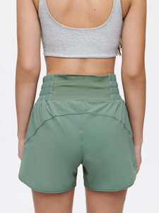 Shorts de Verano para Mujer, Cintura Elástica, Color Sólido, con Cordón Ajustable y Bolsillo, Shorts Deportivos de Poliéster, Estilo Casual, Tallas Grandes - Product Image 6