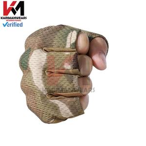 Guantes Tácticos Resistentes para Paintball, Antideslizantes, Resistentes a Impactos en la Palma, Protección en los Nudillos, Respaldo de Malla Transpirable, Dedos Completos - Product Image 3