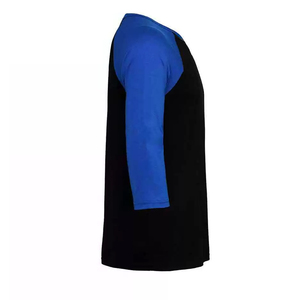 Custom Blank <b>Long</b> Sleeve Raglan <b>T</b> <b>Shirt</b> <b>for</b> <b>Men</b> Private Label Regular Fit <b>T</b> <b>Shirt</b> Casual Wear <b>T</b> <b>Shirt</b> Solid Color <b>T</b>-<b>Shirt</b> - Product Image 4