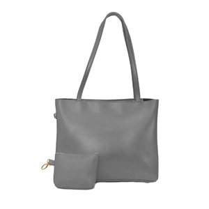 Sac fourre-tout durable pour femmes, sac à main en cuir véritable avec bandoulière confortable et grande capacité, parfait pour la personnalisation - Product Image 4