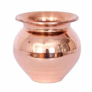 Mug en cuivre Tamba Kalash Premium - Design contemporain, portable, pour usage domestique - Product Image 1