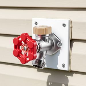 Rubinetto Esterno Antigelo Anti-Sifone da 12 Pollici con Connettore Push-to-Fit da 1/2 Pollici e Valvola Antiritorno da 3/4 Pollici per Giardini - Product Image 2