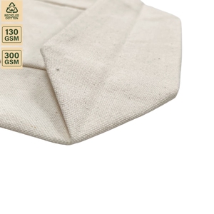 300 GSM Cotton Canvas Cosmetic <b>Makeup</b> Pouch Travel <b>Makeup</b> 14x25.5x10.5 cm Custom Logo Wholesale OEM Private Label Model SS506 - Product Image 6