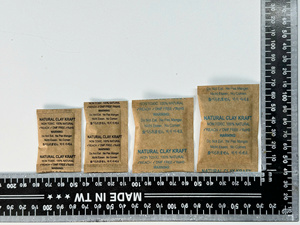 Empaque de papel kraft reutilizable, desecante de arcilla pura, desecante de montmorillonita, precio mayorista de Vietnam, tasa de absorción del 18% - Product Image 2