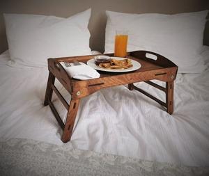 Bandeja de Servicio de Madera de Olivo y Resina de Diseño Nuevo y Personalizado para Hoteles, Restaurantes y Hogares por f s international - Product Image 5