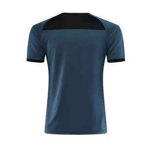 Camiseta Deportiva de Manga Corta con Cuello en V para Hombre Ekin Impex, Corte Regular, Secado Rápido, Tejido de Poliéster con Logotipo Estampado, Camiseta de Alta Calidad - Product Image 3