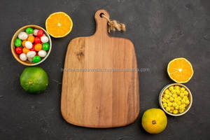 Stylish Extra Wide Rustic Wood Cutting Board Practical for Every Chef at <b>Home</b> Kitchen Chopping Block - Product Image 3