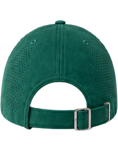Casquette de baseball sportive vert émeraude respirante avec sangle réglable, légère, séchage rapide, pour course en extérieur, gym, usage décontracté, qualité supérieure - Product Image 3