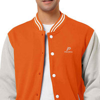 Chaqueta de Invierno Estilo Letterman para Hombre, Cierre de Botón, Reversible, Tejido Transpirable, Ajuste Cómodo, Diseñada para el Día a Día