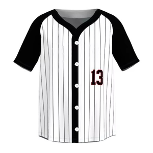Camiseta de Béisbol Blanca de Alta Calidad, Personalizable, Ropa Deportiva, Suministro al por Mayor, Precio Directo de Fábrica - Product Image 1