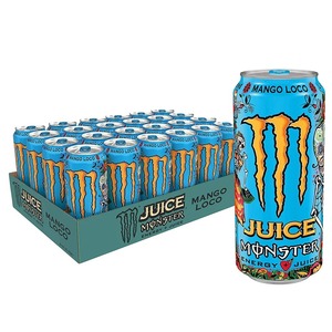 Boisson énergisante Monster Energy Juice Mango Loco 500ml saveur mangue tropicale, très tendance et très vendue - Product Image 2