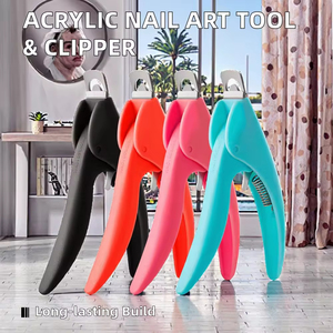 Coupe-ongles en acrylique de qualité supérieure pour salon de manucure et pédicure, soin des ongles, acier inoxydable, acrylique - Product Image 6