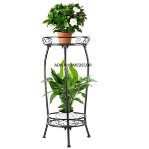 Tall Black Metal Plant <b>Stand</b> for Indoor Outdoor Use Rustproof Heavy-Duty Flower <b>Pot</b> <b>Stand</b> Stable Modern Plant Holder - Product Image 1