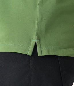 Polo pour homme, tissu doux, manches courtes, col classique, décontracté, pour l'été, les sports de plein air, le quotidien, vert, doux et confortable - Product Image 4