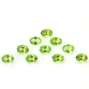 Peridoto Natural, Corte Ovalado, Facetado, Piedras Preciosas Sueltas al por Mayor, Cuentas de Peridoto Verde a Granel para la Fabricación de Joyas, Auténticas - Product Image 6