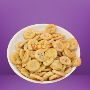 Chips de plátano deshidratados fritos al vacío Cavendish |   100% Plátano Naturalmente Dulce y Crujiente Sin OMG Listo para Comer en Rodajas 10kg 10 Meses - Product Image 2