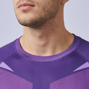 Custom Long Sleeve Men Compression Shirt Tight Athletic Base Layer Gym Training Running Sports Fitness Quick Dry Top ODM - Product Image 4