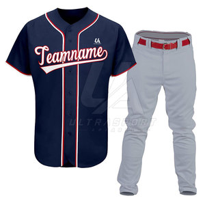 Nouvel arrivage, meilleur prix, uniforme de baseball respirant en polyester, haute qualité, pour hommes adultes, en vente en ligne - Product Image 4