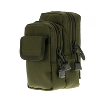 Étui radio tactique Molle pour ceinture, pochette pour interphone de chasse, étanche, doublure en nylon souple, fermeture éclair, pour randonnée et usage extérieur