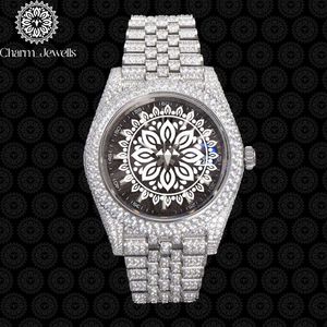 Reloj Charm_Jewells para Mujer, de Acero Inoxidable, con Bisel de Diamantes, Cristal de Zafiro, Luminoso, Analógico, de Lujo y Moda - Product Image 5