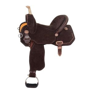 La mayoría de los vendedores Western Saddle TreeLess Barrel Pleasure Saddle DE LA India para Horse Tack y English Horse Racing - Product Image 3