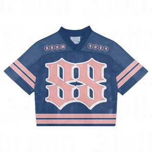 Camiseta Deportiva de Fútbol, Baloncesto, Personalizada con Logotipo OEM, Malla de Poliéster, Impresión por Sublimación, Transpirable, Uniforme de Equipo - Product Image 6