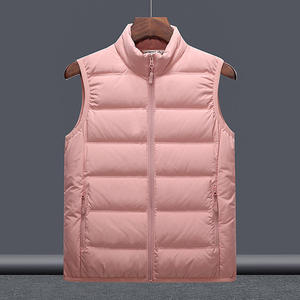 Gilet matelassé léger pour homme, thermique et confortable, idéal pour l'extérieur, personnalisable avec logo, marque privée, vente en gros OEM - Product Image 1