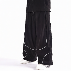 Pantalon de ski pour adulte, taille plus, coupe large, taille élastique, coupe-vent, imprimé, imperméable, séchage rapide, pour activités de plein air sur neige - Product Image 1