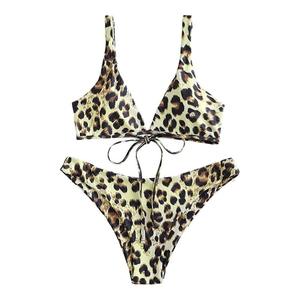 Manufacturer Custom 2 Piece Sexy <b>Mini</b> Women Bikini Swimwear Customized Push Up with <b>Print</b> Pattern and Logo on Cup - Product Image 4