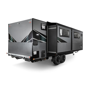 Caravane de camping tout-terrain extensible avec cuisine, salle de bain et espace de couchage - Product Image 3