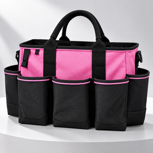 Sac à outils multifonction en tissu Oxford robuste avec un compartiment principal spacieux, plusieurs poches et des poignées confortables - Product Image 1