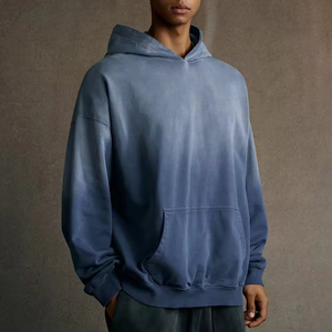Sweat-shirts à capuche pour hommes de haute qualité, prix bas, logo personnalisé brodé, 100% coton, tendance, ARTIST INDUSTRY, sweats à capuche OEM - Product Image 2