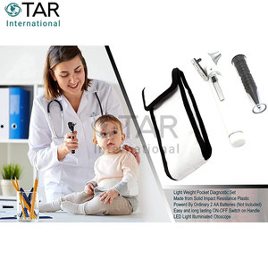 Mini otoscope à fibre optique, appareil d'examen portable, lampe LED de diagnostic pour une inspection visuelle claire du conduit auditif et du tympan - Product Image 3