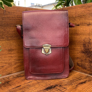 2024ใหม่กระเป๋าถือหนังวัวแนววินเทจสำหรับผู้ชายกระเป๋าสะพายข้างหนังควายแท้กระเป๋าสะพายข้างกระเป๋าสะพายข้างแบบสายหนังแท้สำหรับผู้หญิง - Product Image 3